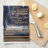 Gepersonaliseerd aan mijn zoon, Son Birthday Gift Theedoek (Quarter Fold)