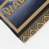 Gepersonaliseerd aan mijn zoon verjaardagscadeau, fleece deken (Hoek)