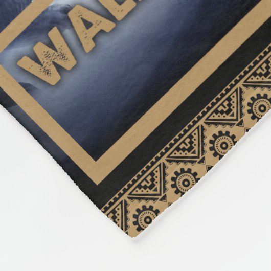 Gepersonaliseerd aan mijn zoon verjaardagscadeau, fleece deken (Hoek)