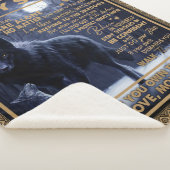 Gepersonaliseerd aan mijn zoon verjaardagscadeau, sherpa deken (3/4)