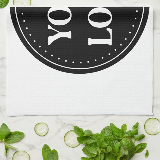 Gepersonaliseerd Aangepast Afstuderen cadeau Theedoek (Gevouwen)