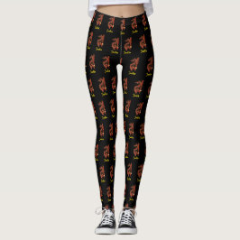 Gepersonaliseerd Aangepast Jaar van de Draak Leggi Leggings