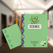 Gepersonaliseerd aangepast Notitieboek voor studen