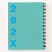 Gepersonaliseerd aangepast Notitieboek voor studen (Achterkant)