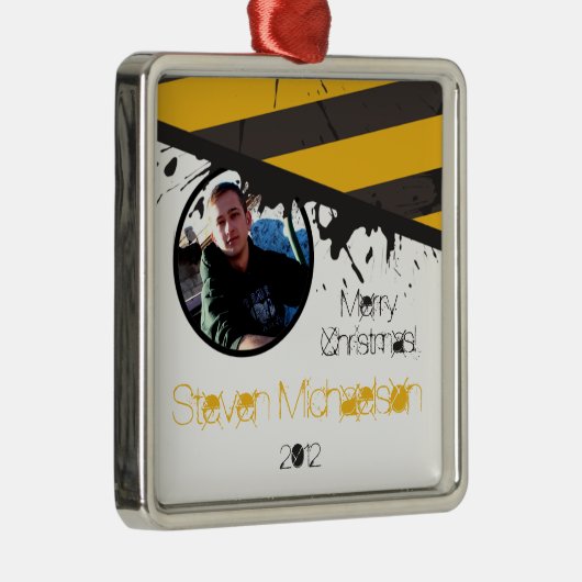 Gepersonaliseerd aangepast Ornament Bio Hazard Att (Rechts)