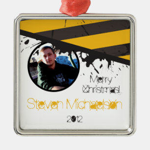 Gepersonaliseerd aangepast Ornament Bio Hazard Att