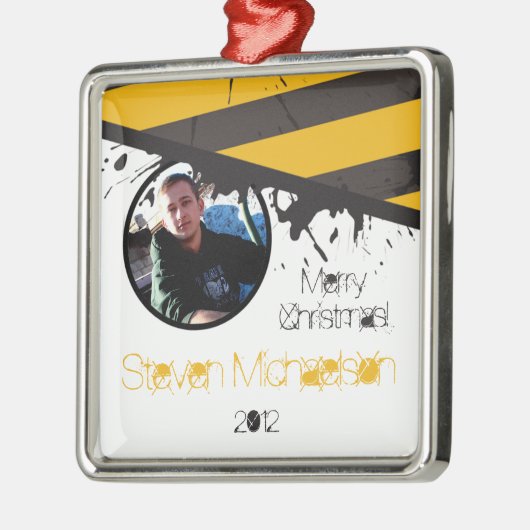 Gepersonaliseerd aangepast Ornament Bio Hazard Att (Links)