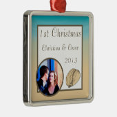 Gepersonaliseerd Aangepast Ornament Ocean Beach Sh (Rechts)