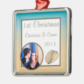 Gepersonaliseerd Aangepast Ornament Ocean Beach Sh (Links)