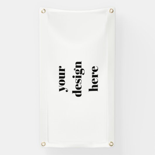 Gepersonaliseerd Aangepast Spandoek (Verticaal)