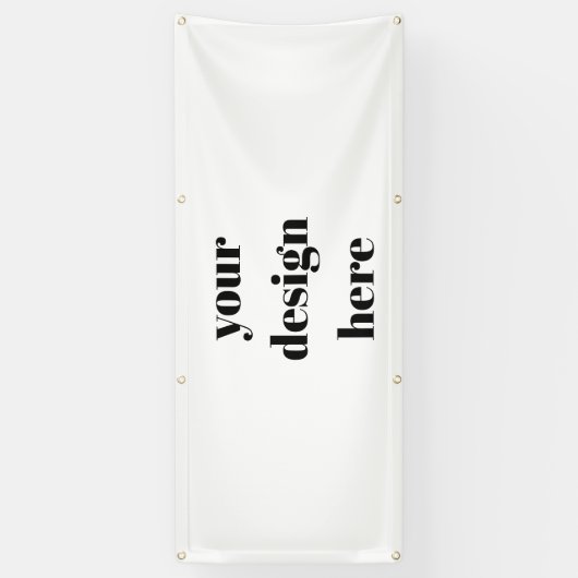 Gepersonaliseerd Aangepast Spandoek (Verticaal)