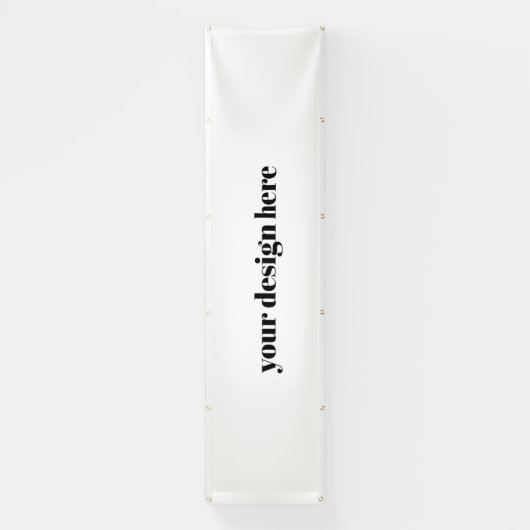 Gepersonaliseerd Aangepast Spandoek (Verticaal)