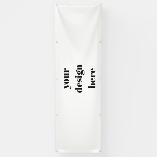 Gepersonaliseerd Aangepast Spandoek (Verticaal)