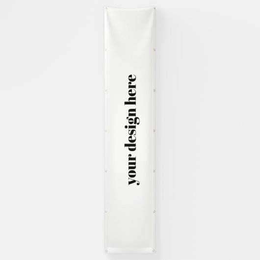 Gepersonaliseerd Aangepast Spandoek (Verticaal)