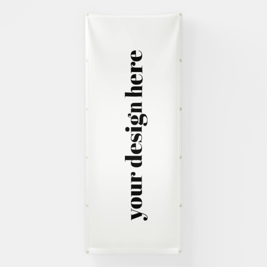 Gepersonaliseerd Aangepast Spandoek (Verticaal)