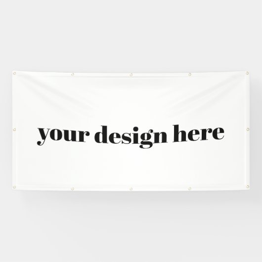 Gepersonaliseerd Aangepast Spandoek (Horizontaal)