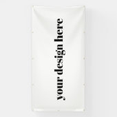 Gepersonaliseerd Aangepast Spandoek (Verticaal)