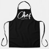 Gepersonaliseerd aangepaste chef-kok Schort | Mode (Voorkant)