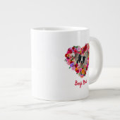 Gepersonaliseerd / Aangepaste Hond / Huisdier Foto Grote Koffiekop (Voorkant rechts)