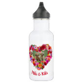 Gepersonaliseerd / Aangepaste Hond / Huisdier Foto Waterfles (Rechts)