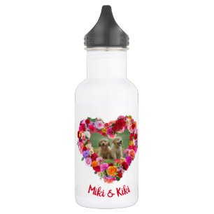 Gepersonaliseerd / Aangepaste Hond / Huisdier Foto Waterfles
