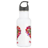 Gepersonaliseerd / Aangepaste Hond / Huisdier Foto Waterfles (Voorkant)