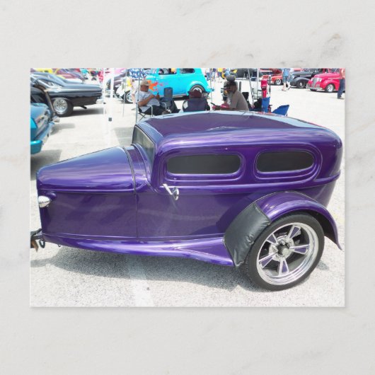 Gepersonaliseerd aanhangwagen briefkaart (Voorkant)