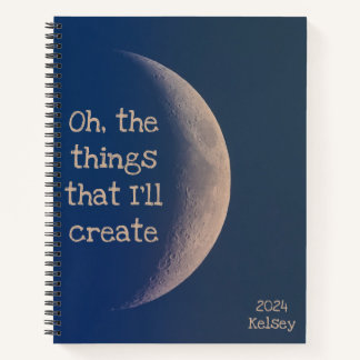 Gepersonaliseerd aanmaakjournaal notitieboek