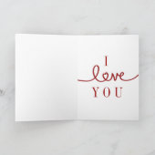 Gepersonaliseerd aantal dagen dat ik van je heb ge feestdagen kaart (Binnen)