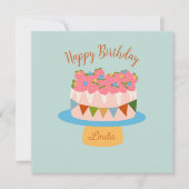 Gepersonaliseerd aardbeientaart (Voorkant)