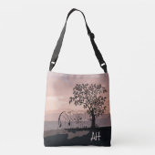 Gepersonaliseerd aartsvriendelijk Tas met olifante (Achterkant)