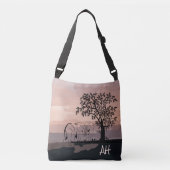 Gepersonaliseerd aartsvriendelijk Tas met olifante (Voorkant)