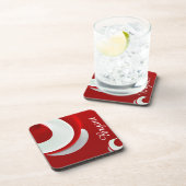 Gepersonaliseerd Abstract Onderzetter (Rechterzijde)