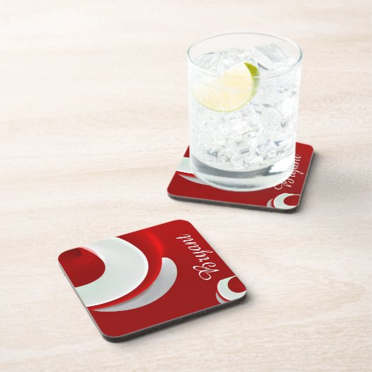 Gepersonaliseerd Abstract Onderzetter (Rechterzijde)