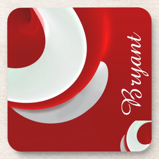 Gepersonaliseerd Abstract Onderzetter (Voorkant)