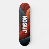 Gepersonaliseerd Abstract Persoonlijk Skateboard (Voorkant)