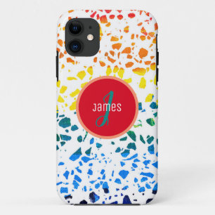 Gepersonaliseerd Abstract Terrazzo Colorful Patroo Case-Mate iPhone Case