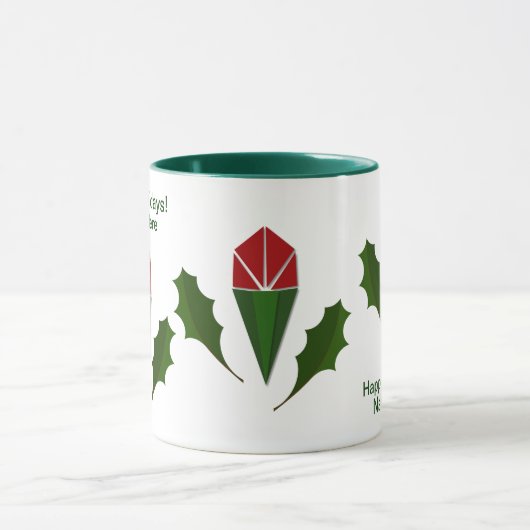 Gepersonaliseerd Abstracte rozen, Holy Holiday Gre Mok (Midden)