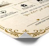 Gepersonaliseerd Adoptiecertificaat Reddingshond Poster (Hoek)