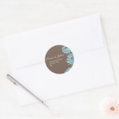 GEPERSONALISEERD ADRES LABEL :: vet bloeien 13 (Envelop)