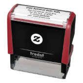 Gepersonaliseerd adres Self-inking Stamp Sjabloon Zelfinktende Stempel (Product)