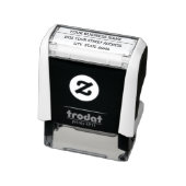 Gepersonaliseerd adres Self-inking Stamp Sjabloon Zelfinktende Stempel (Product)