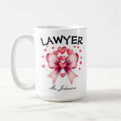 Gepersonaliseerd advocatengeschenk, mok van de Val (Links)