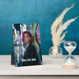 Gepersonaliseerd Afbeelding cadeau Fotoplaat