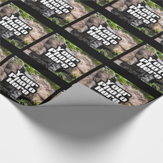 Gepersonaliseerd Afbeelding Cadeaupapier (Hoek)