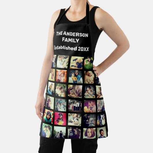 Gepersonaliseerd afbeelding en bericht schort (Insitu)