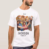 Gepersonaliseerd Afbeelding en tekst Aangepaste ve T-shirt (Voorkant)