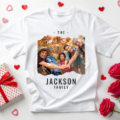 Gepersonaliseerd Afbeelding en tekst Aangepaste ve T-shirt