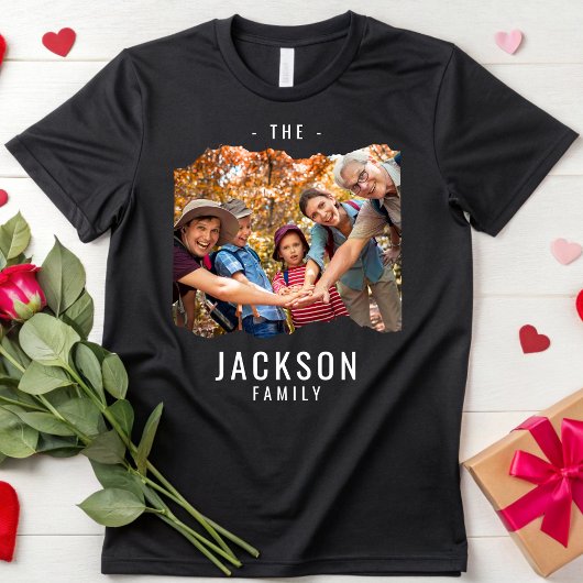 Gepersonaliseerd Afbeelding en tekst Aangepaste ve T-shirt