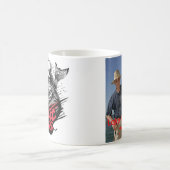 Gepersonaliseerd Afbeelding Gevist "Bait Boss" Koffiemok (Center)